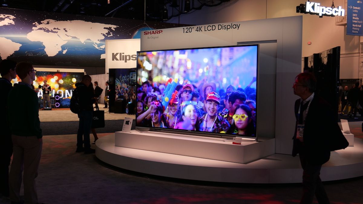 Televisions at CES 2020