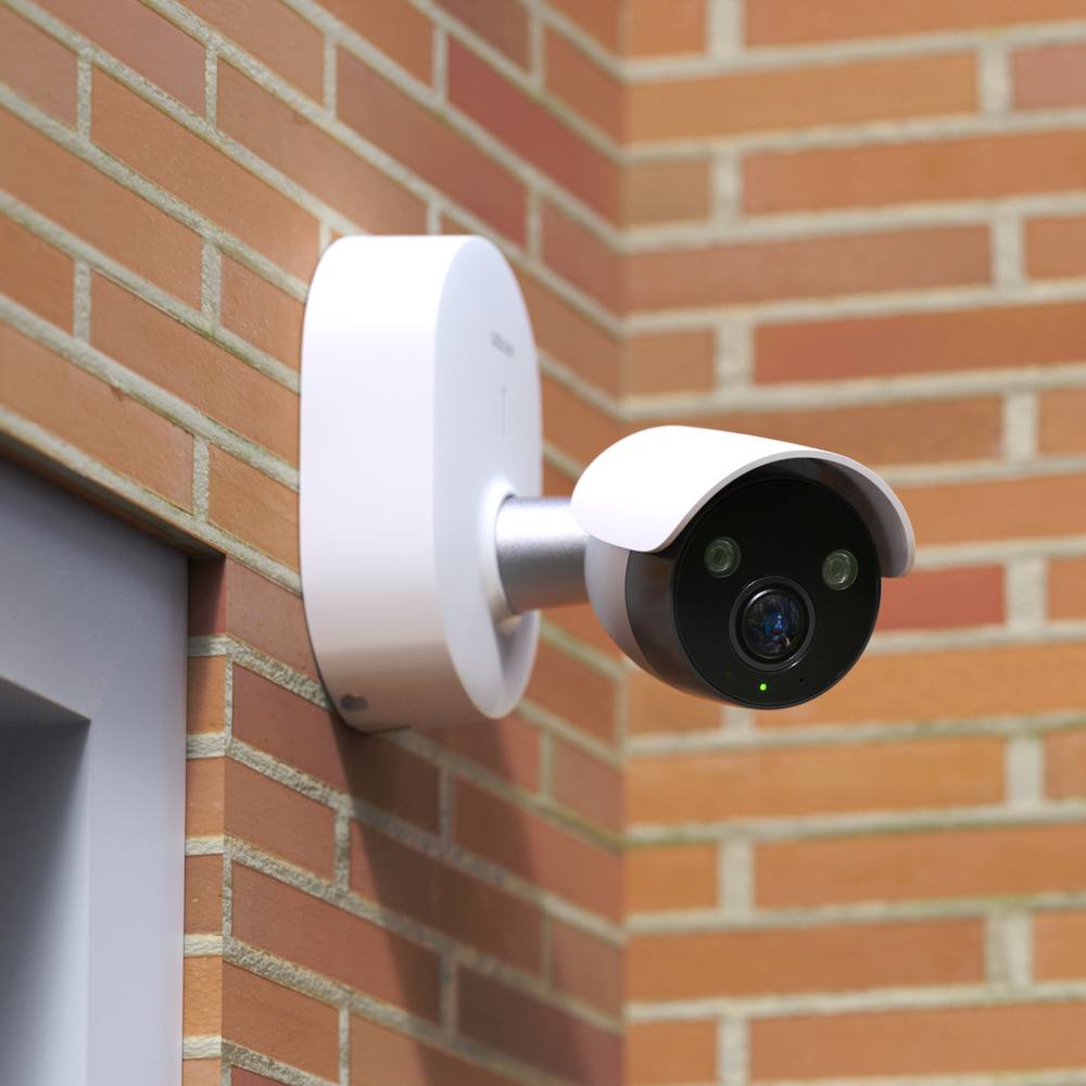 photo of Ulticam IQ V2 Camera on the side of a home.