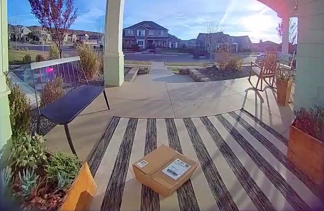 POV from the Vivint Doorbell Camera Pro