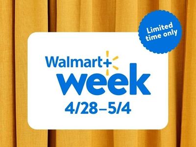 walmart plus week logo