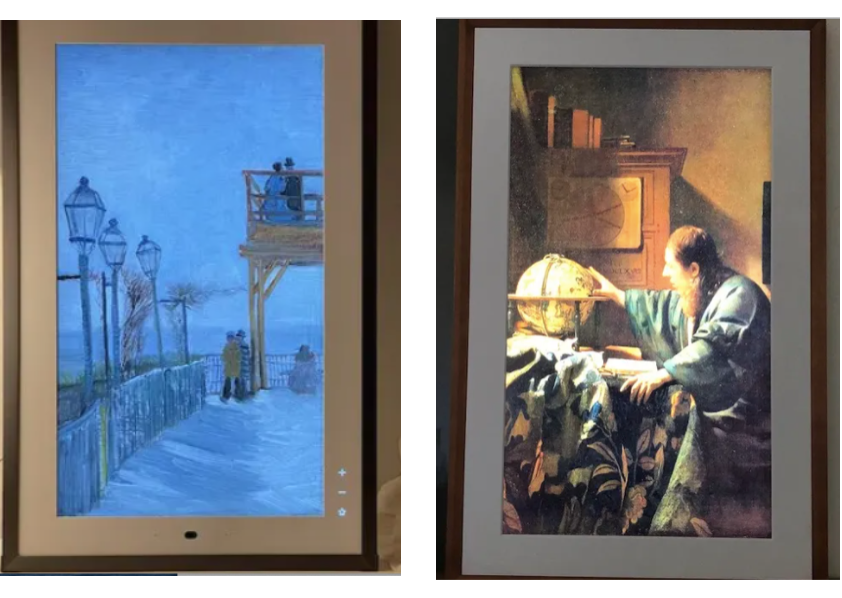 Lenovo Smart Frame vs Meural Canvas II