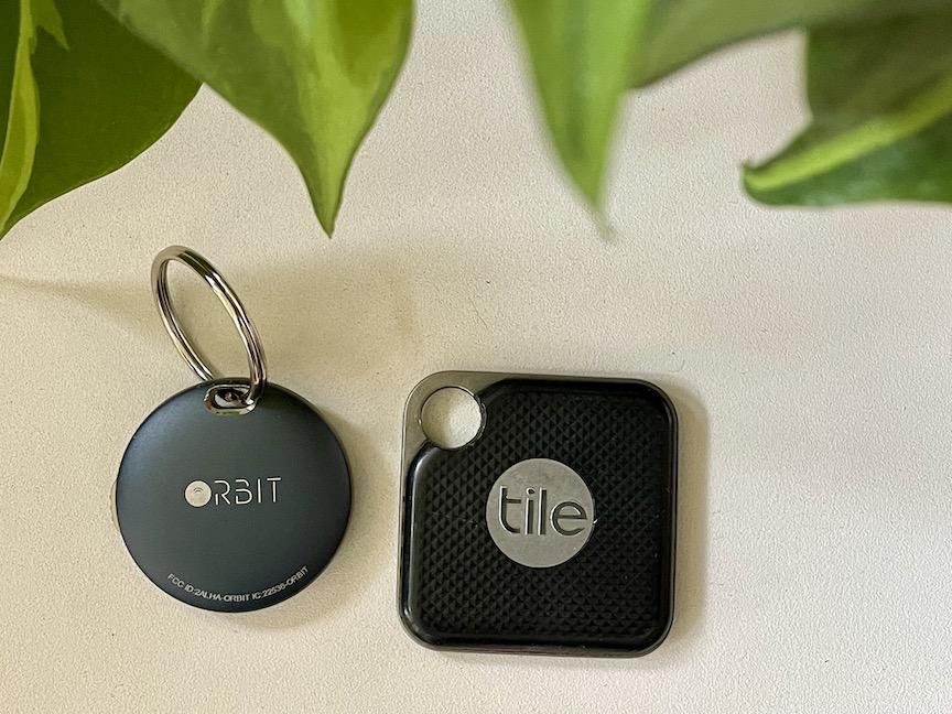 Orbit vs Tile Mate Bluetooth tracker