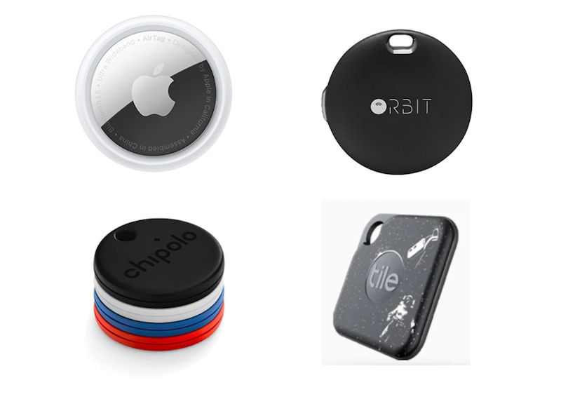 ​Apple, Orbit, Chipolo and Tile