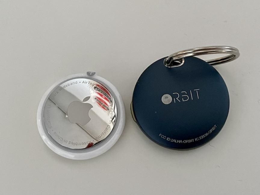 Orbit vs AirTag comparison