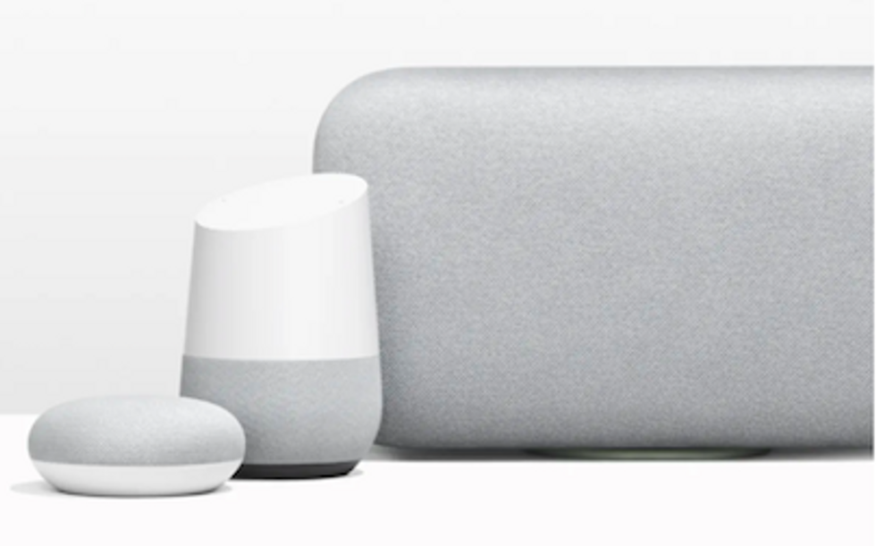 Google Home devices