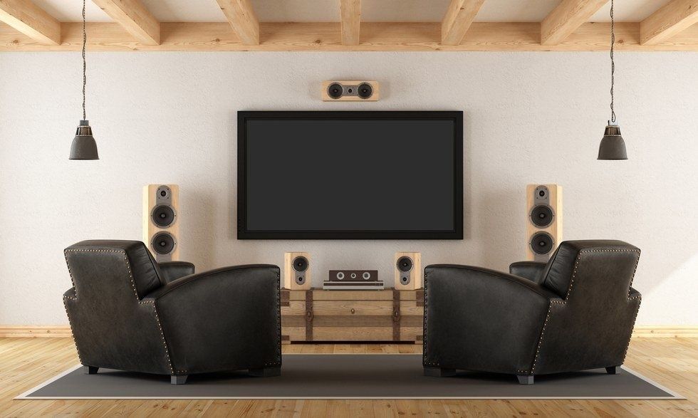 Home cinema setup