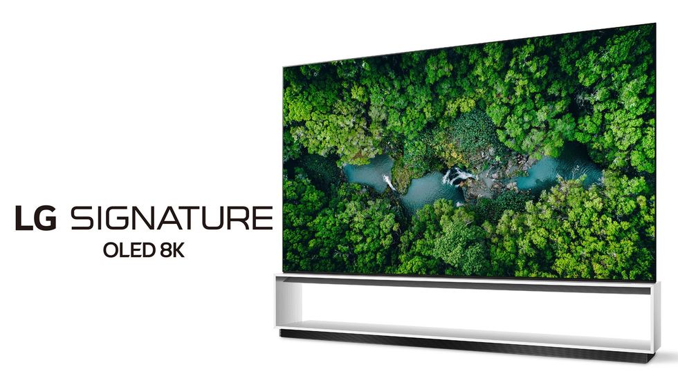 LG OLED Signature 8K television