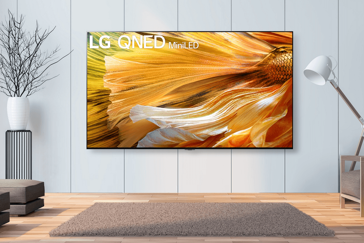 LG QNED television
