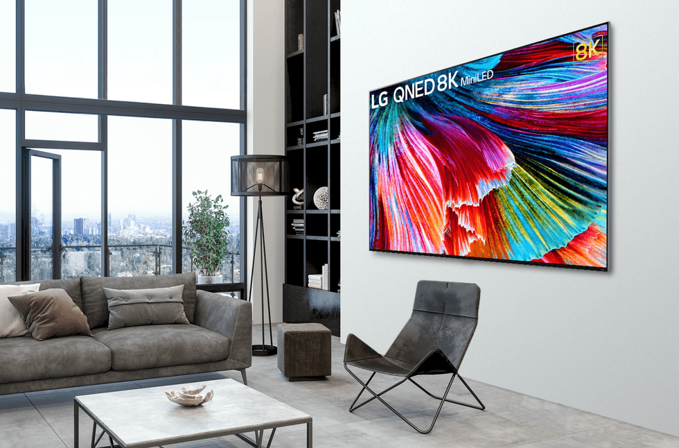 LG QNED television