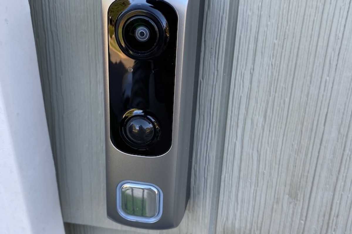 Lifeshield Wi-Fi Enabled Video Doorbell with HD Camera