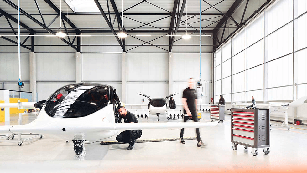 Lilium Jet production facility