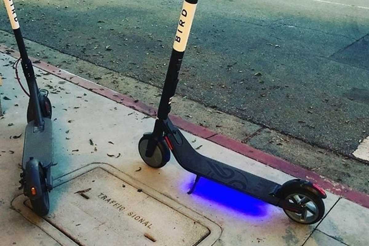 LimeBike electric scooter e-scooter