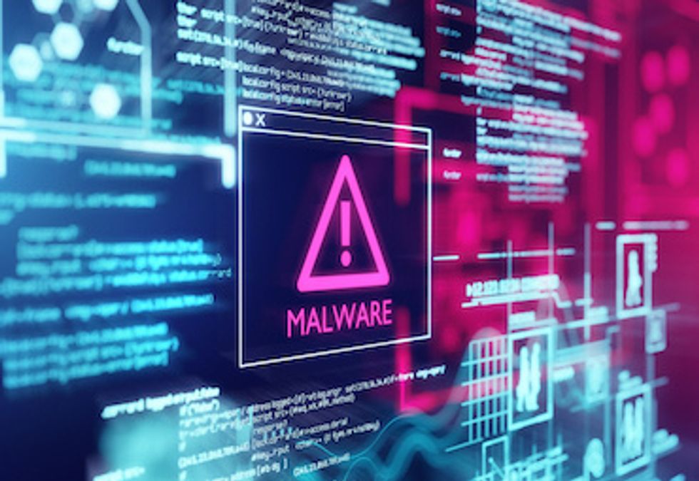 Malware Detected Warning Screen