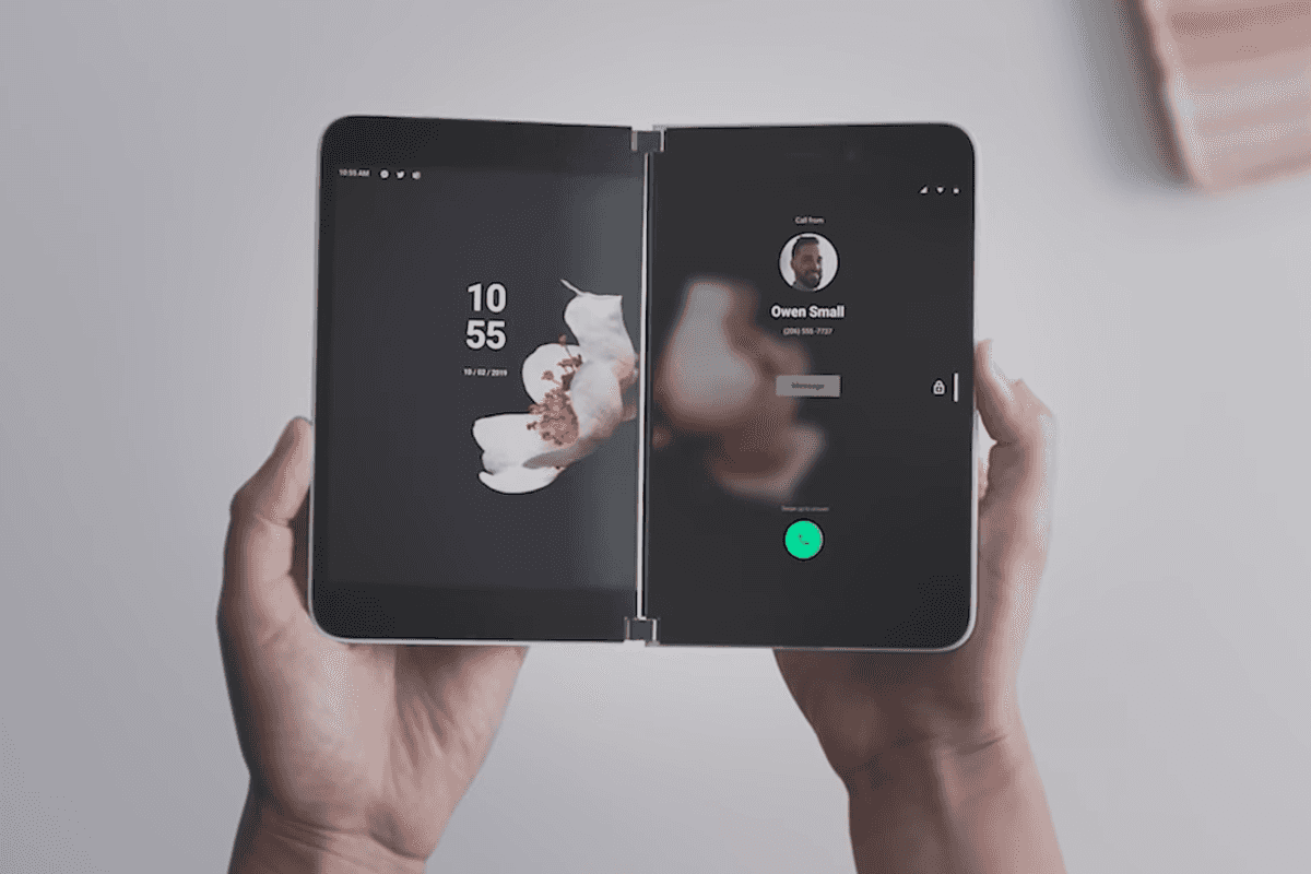 Microsoft Surface Duo smartphone