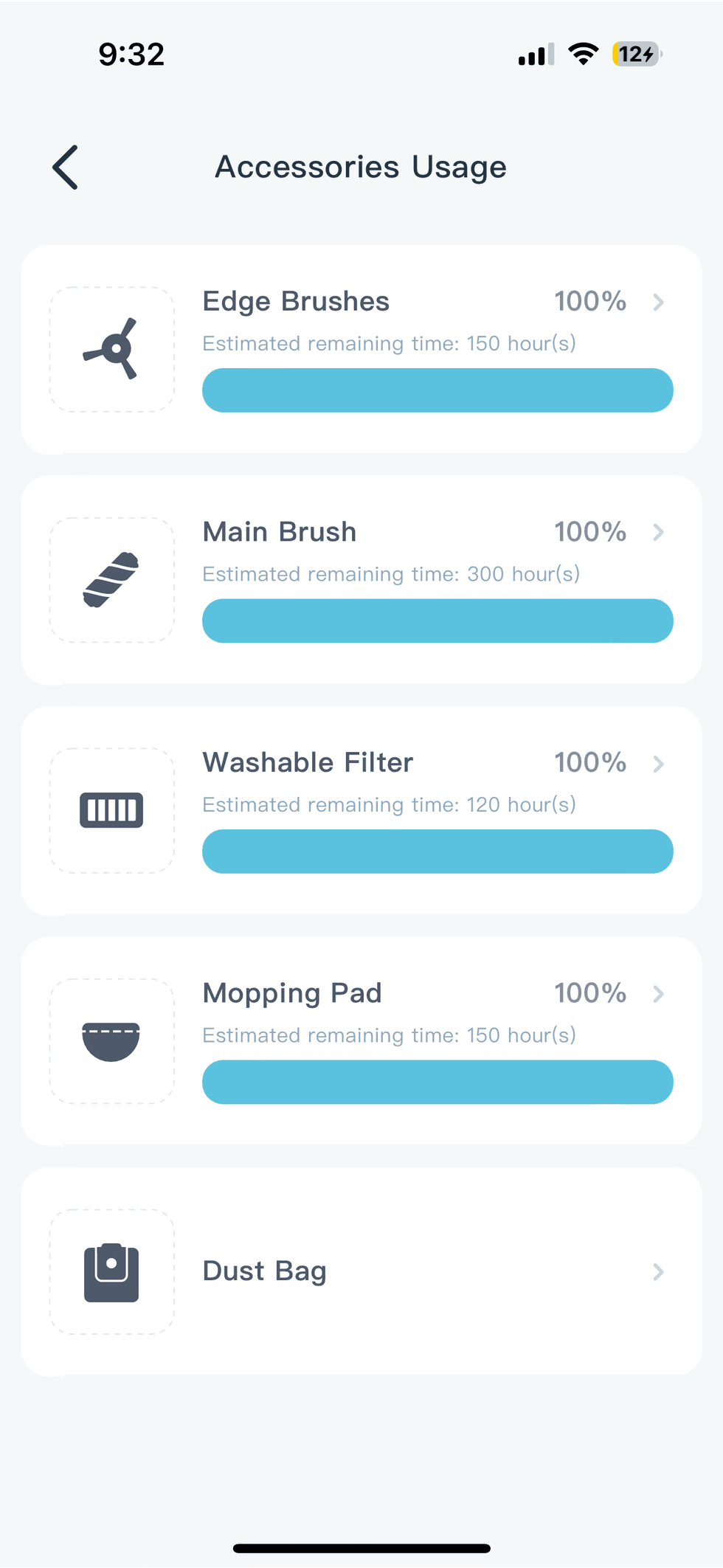 monitor yeedi cube and its accessories in the yeedi app