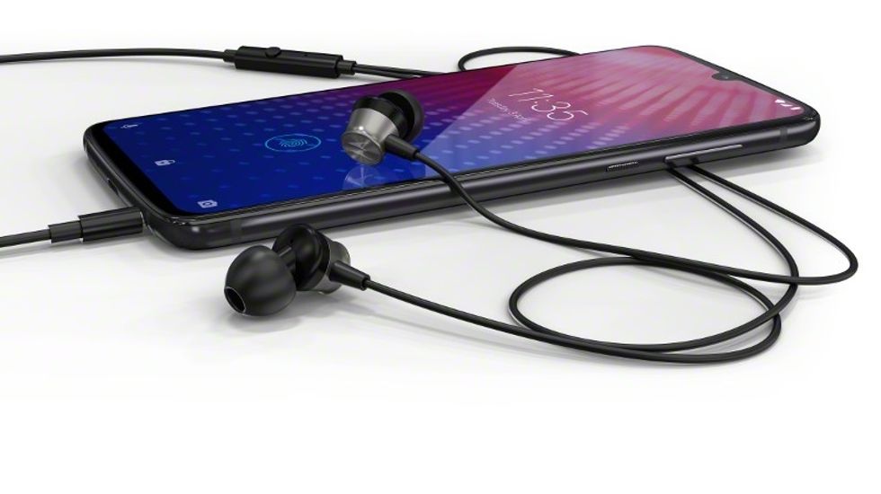 Motorola brought back the 3.5mm headphone jack with the Moto Z4, pictured here