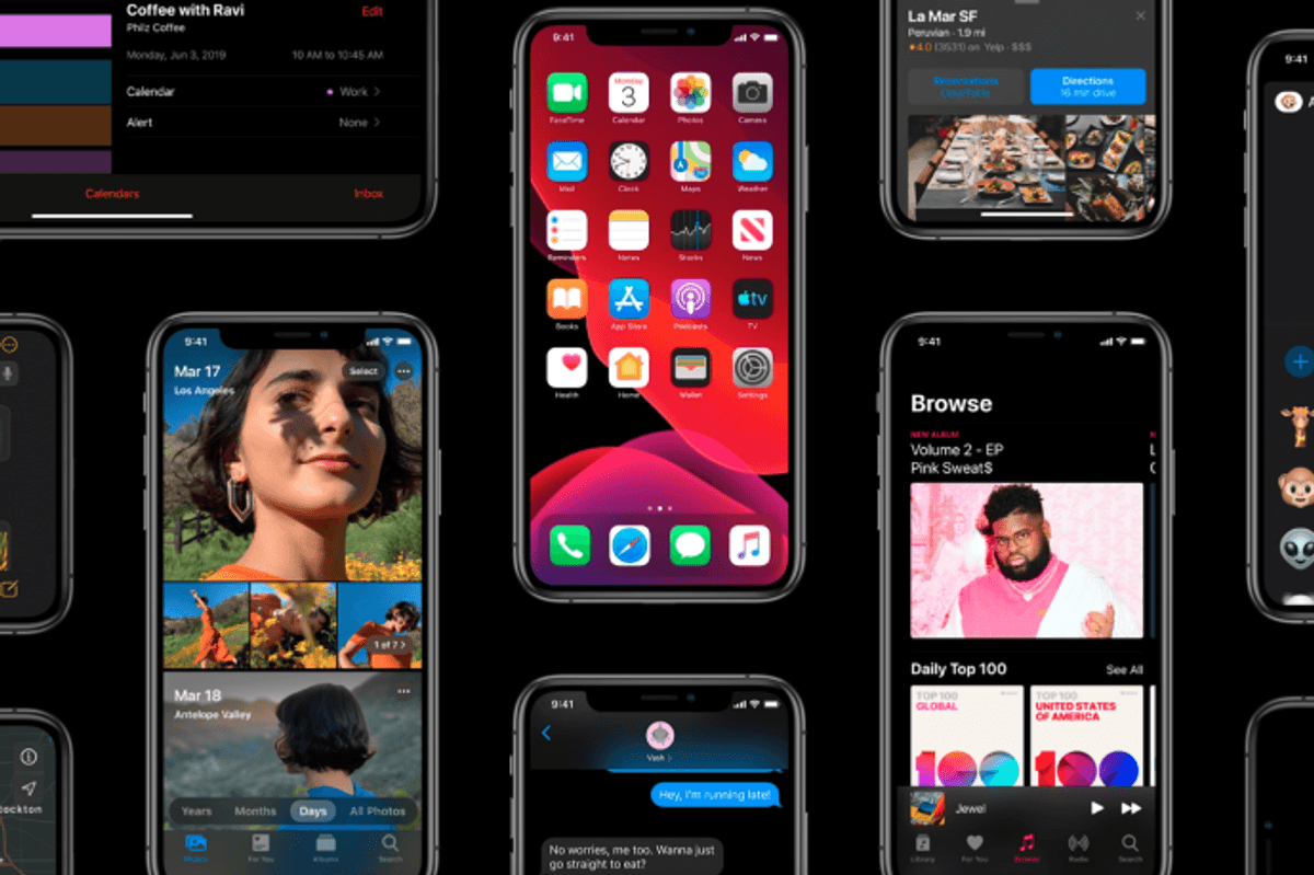 Multiple screenshots on Apple iPhones