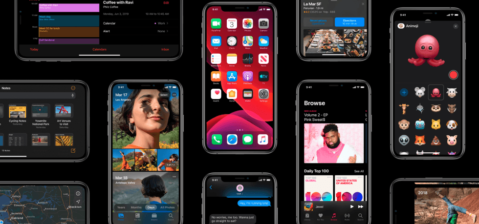 Multiple screenshots on Apple iPhones