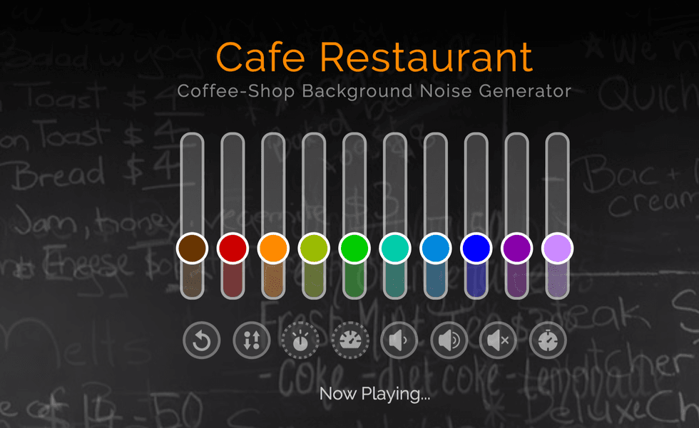 My Noise ambient sound generator