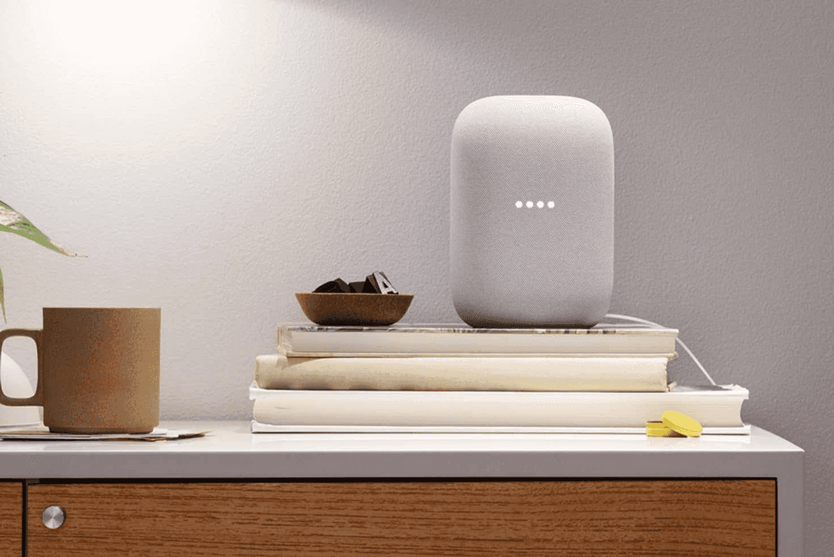 Nest Audio smart speaker with Google Assistant