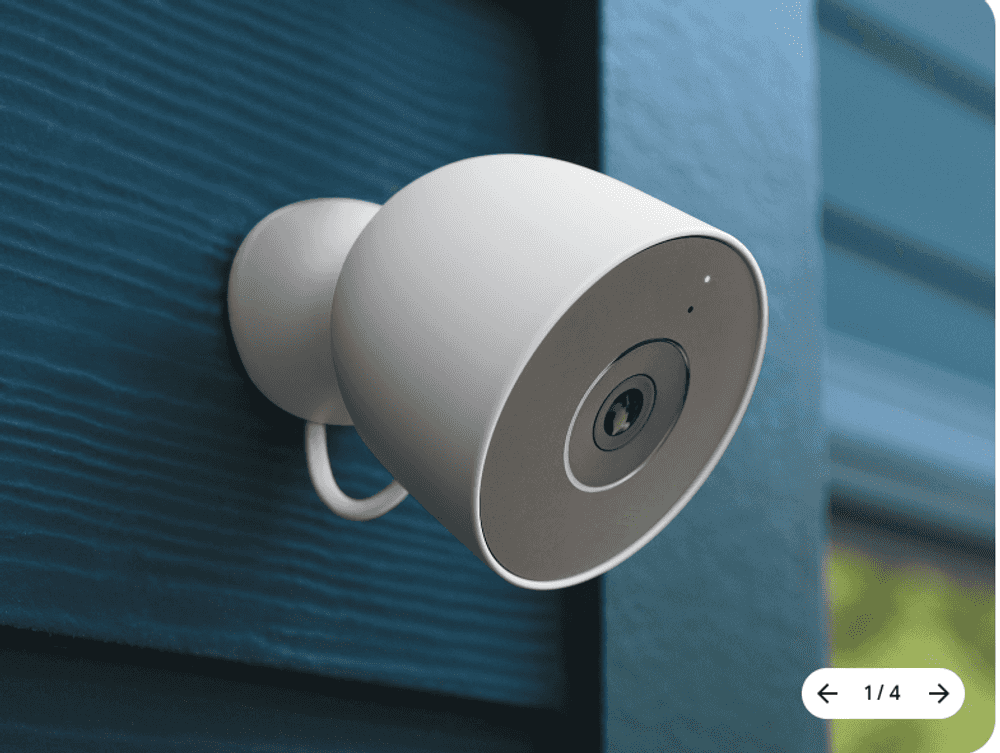 Google Nest Cam 第2世代 未開封 新品 防犯カメラ 室内カメラ Google GA09973-JP セキュリティカメラ Nest Cam Indoor Snow