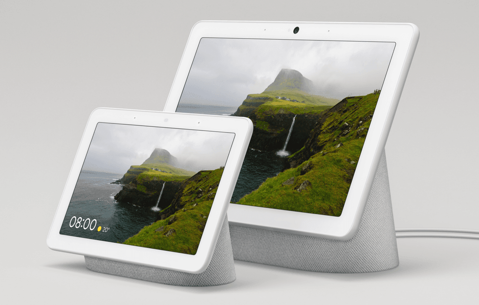 Nest Hub smart displays by Google