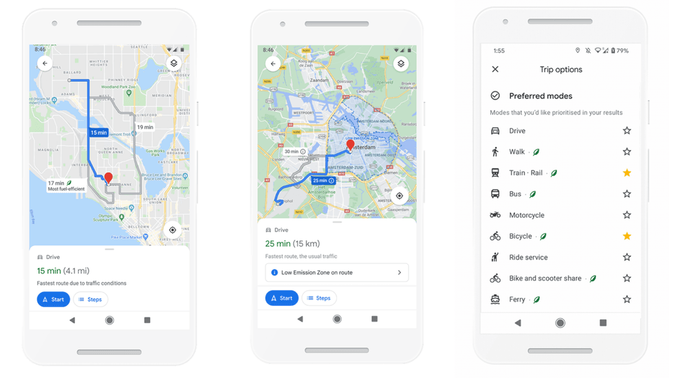 New features coming to the Google Maps app in 2021