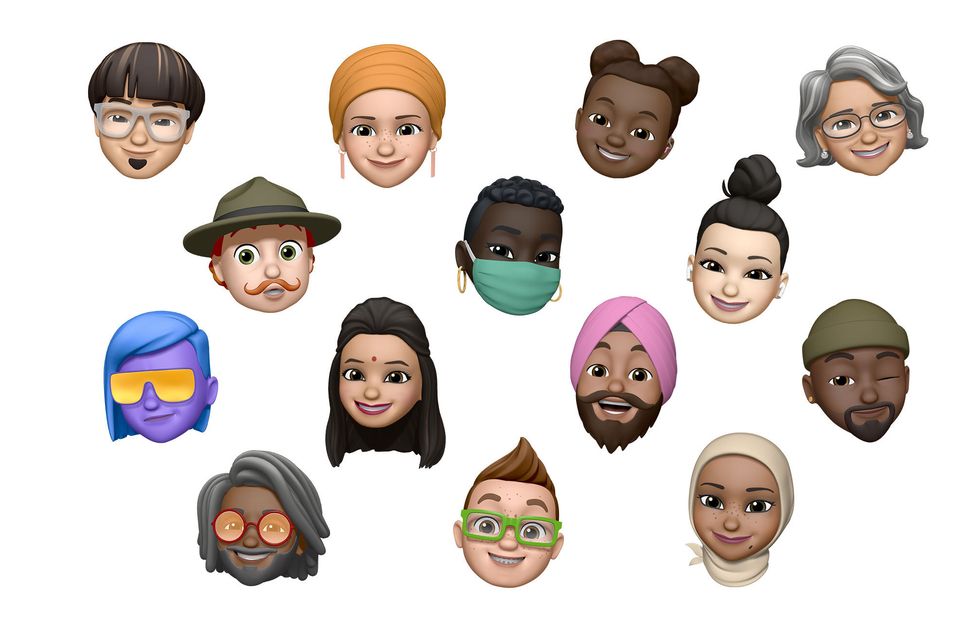 New Memoji options in iOS 14