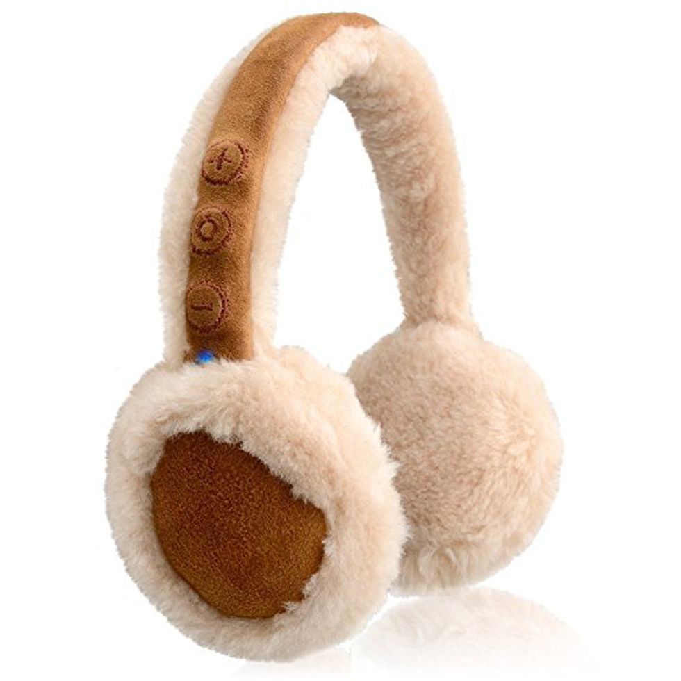NoiseHush are headphones that double as earmuffs.