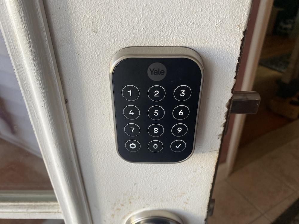 a photo of Yale Assure Lock 2 on a door