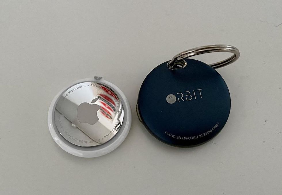 Orbit vs AirTag comparison