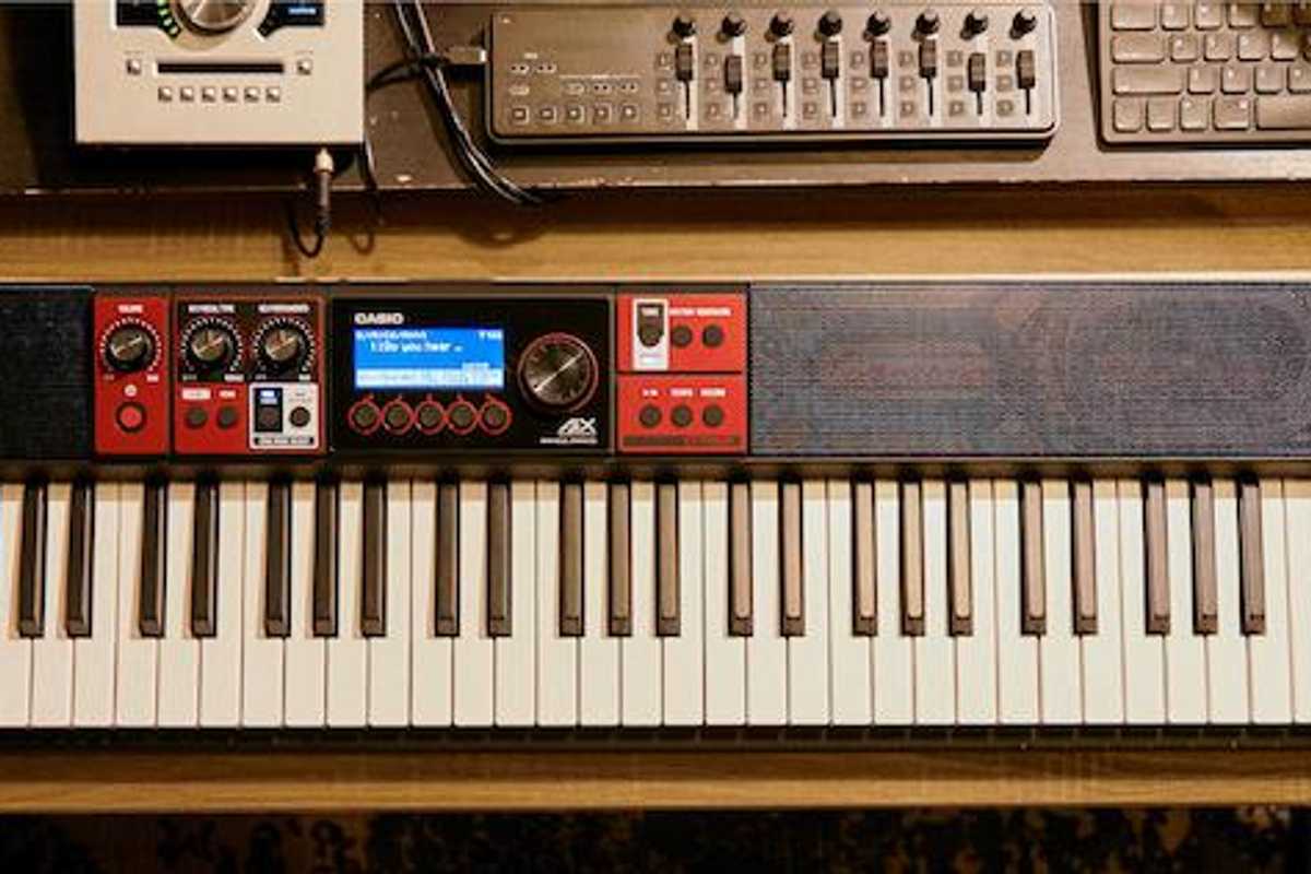 Overhead photo of Casio Casiotone CT S1000V Keyboard