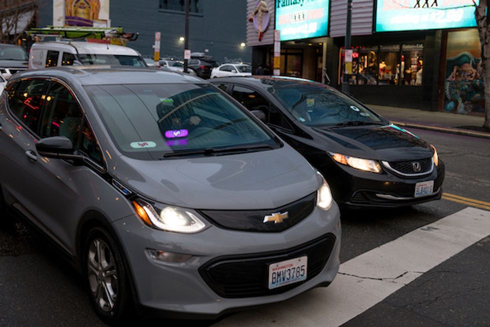 Passengers can't see what a specific driver has rated them through the car-sharing services