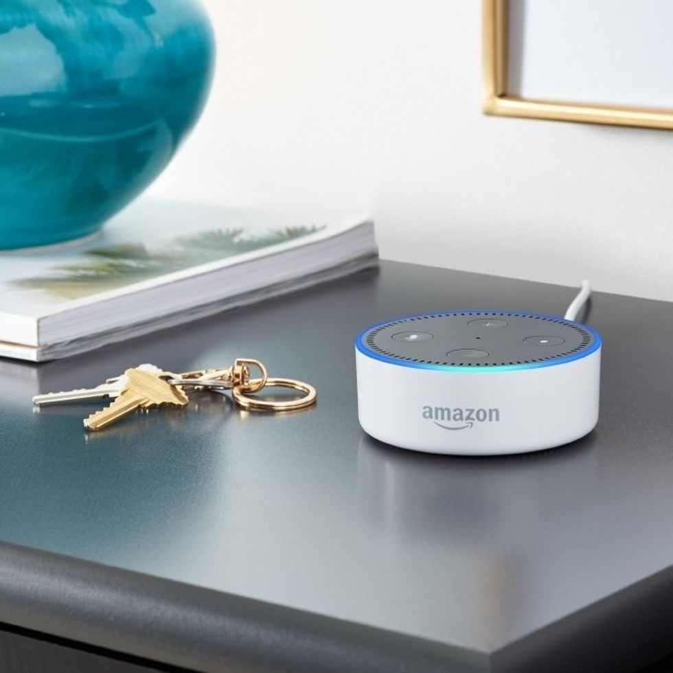 Photo of 2nd Gen Amazon Echo Dot on a table