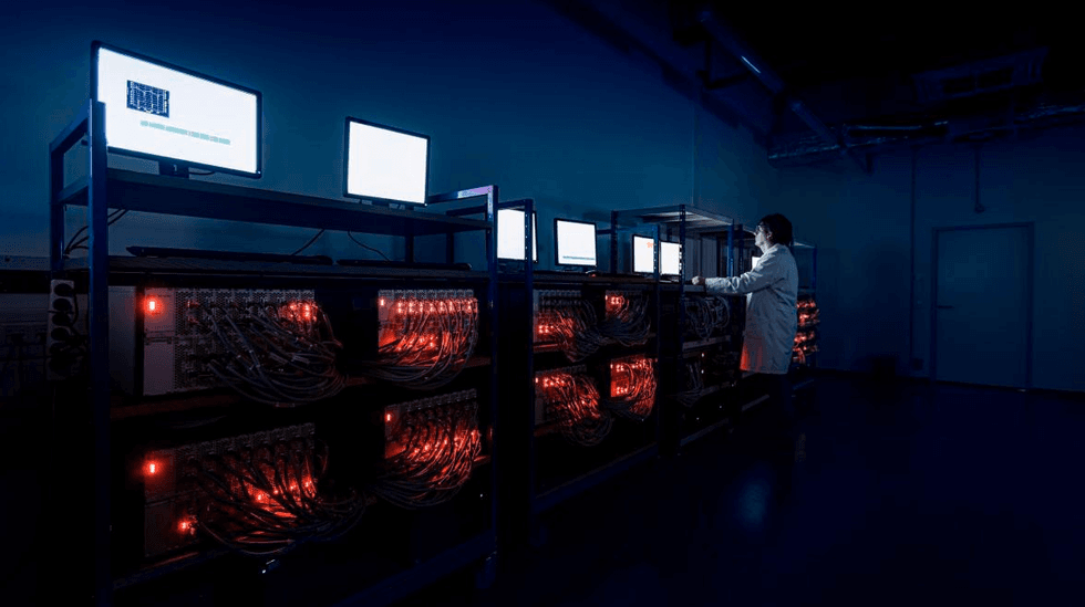 Photo of a laboratory at battery company Innolith