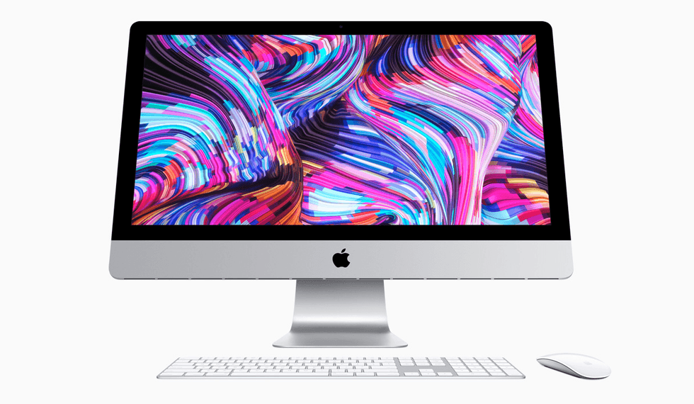 Photo of an Apple iMac