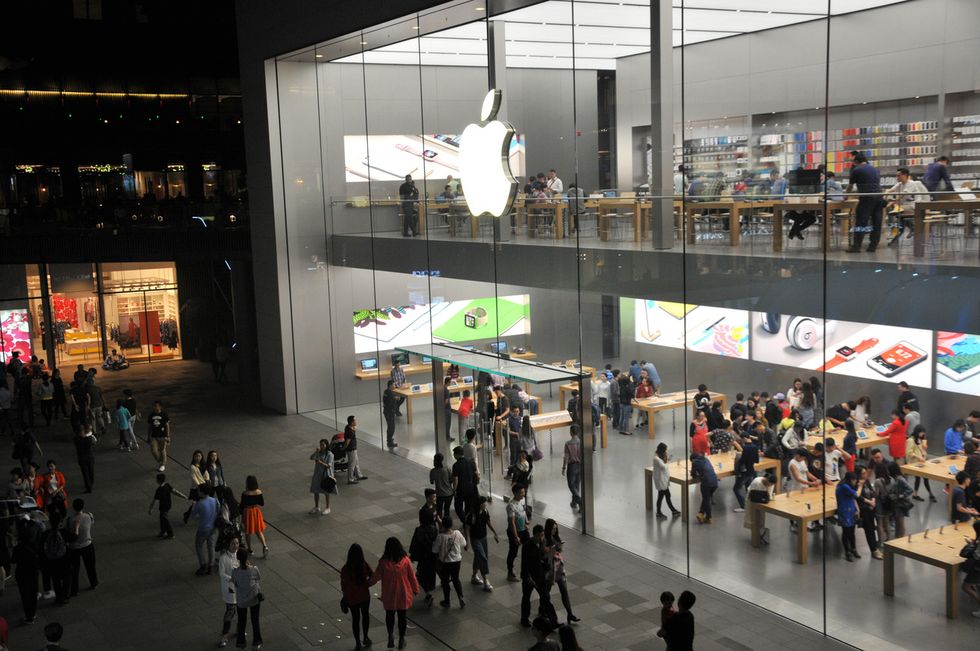 Photo of an Apple Store