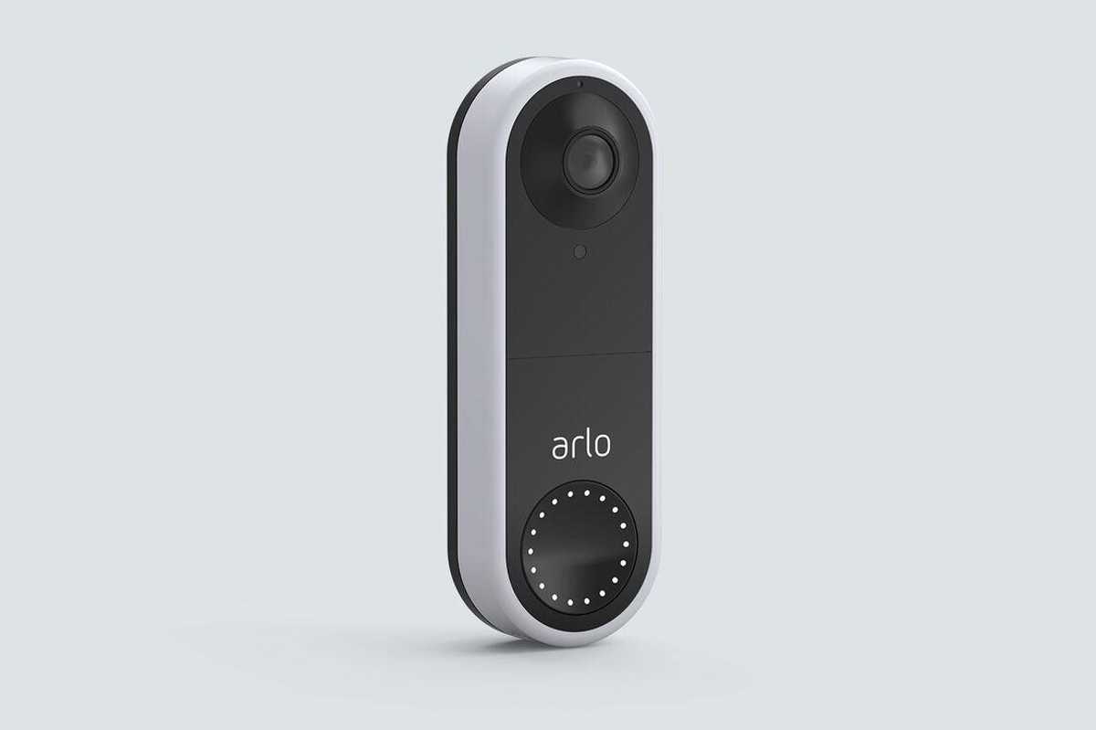 Photo of Arlo Essential Wired Video Doorbell - White