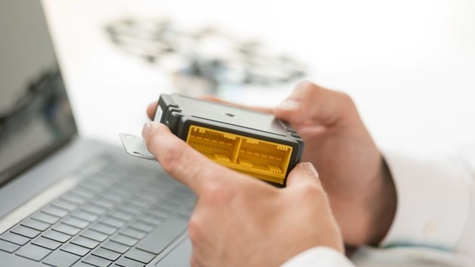 Photo of Bosch flying car sensor box