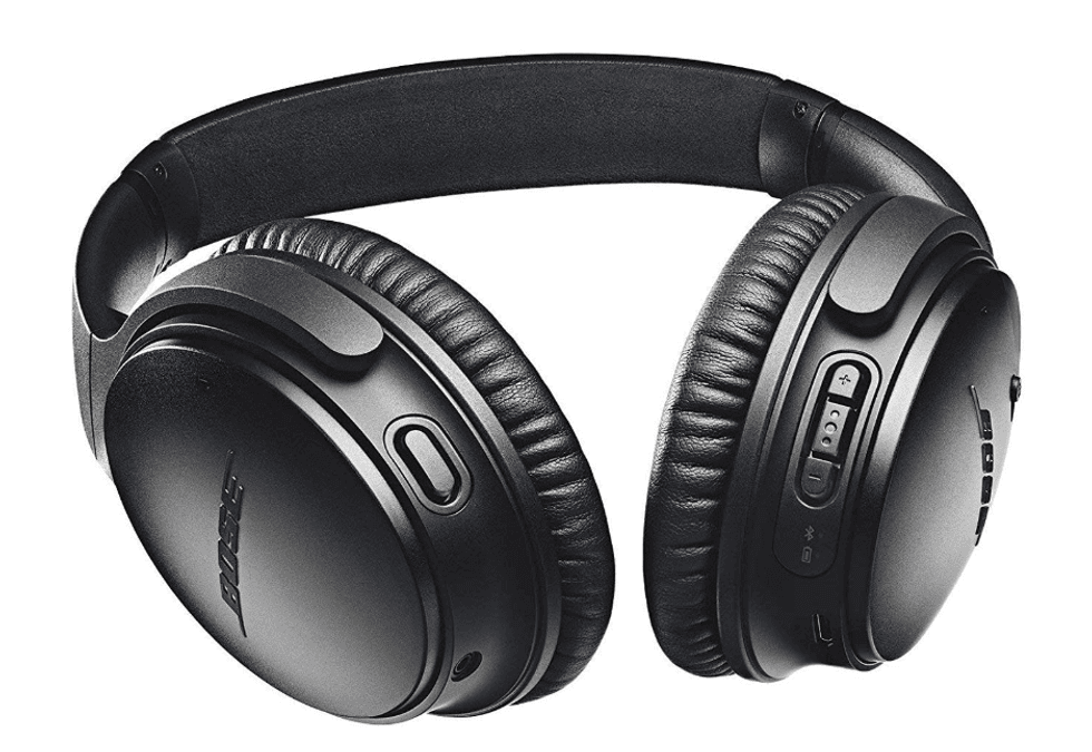 photo of Bose QC35 noise-cancelling headphones