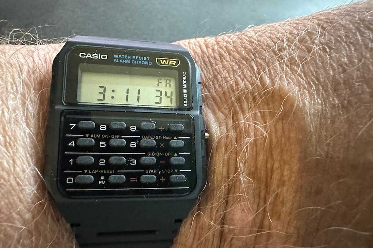 Ca 53 Casio CA53W Review: Retro Calculator Watch Tested - Gearbrain