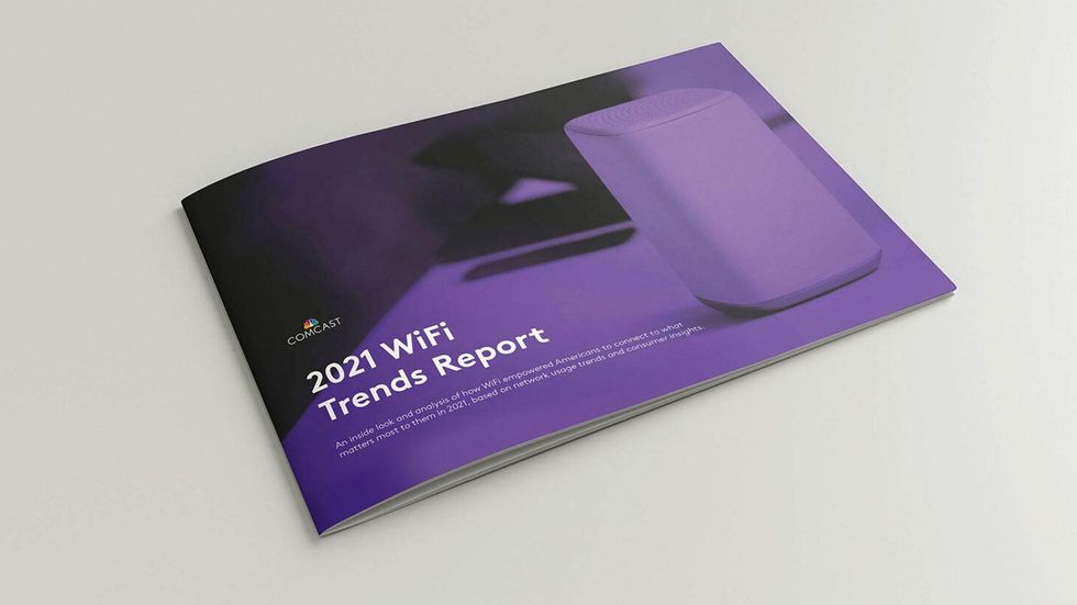 Photo of comcast 2021 wifi trends report