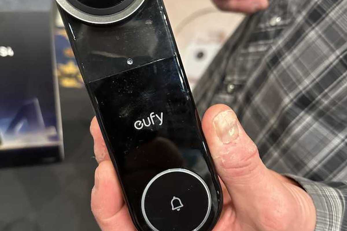 photo of Eufy Video Doorbell S4