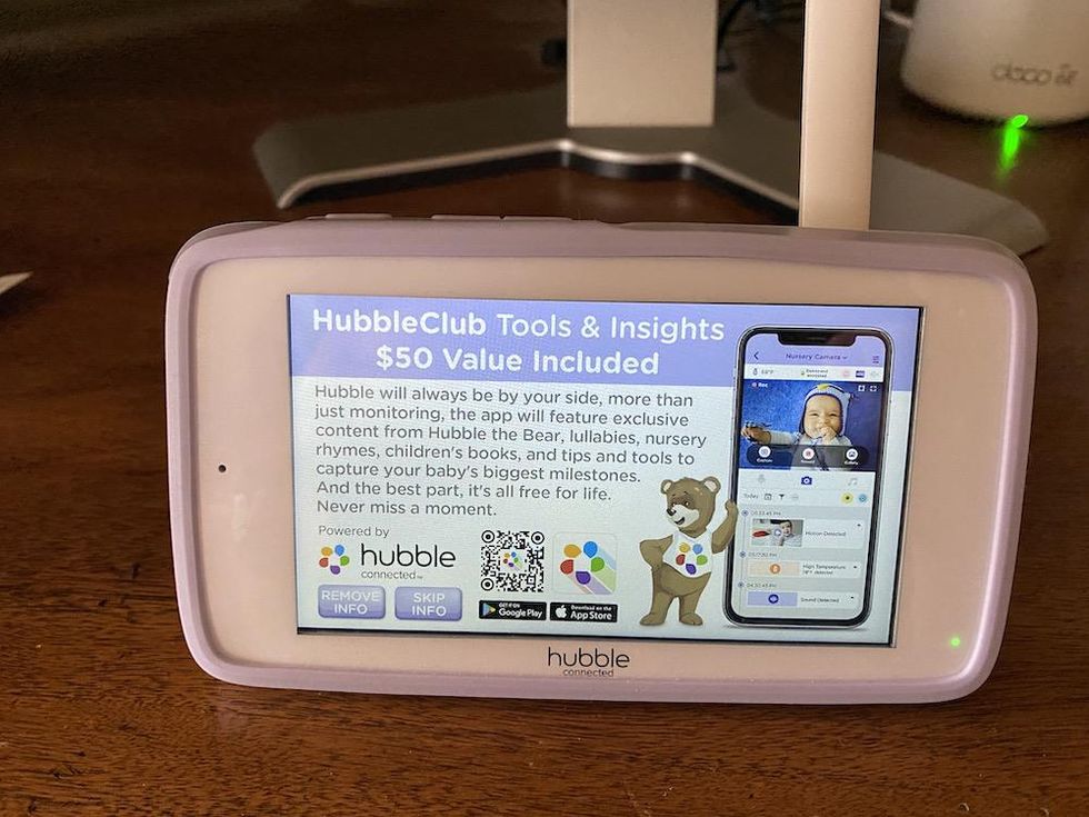 photo of hubble interactive display showing games