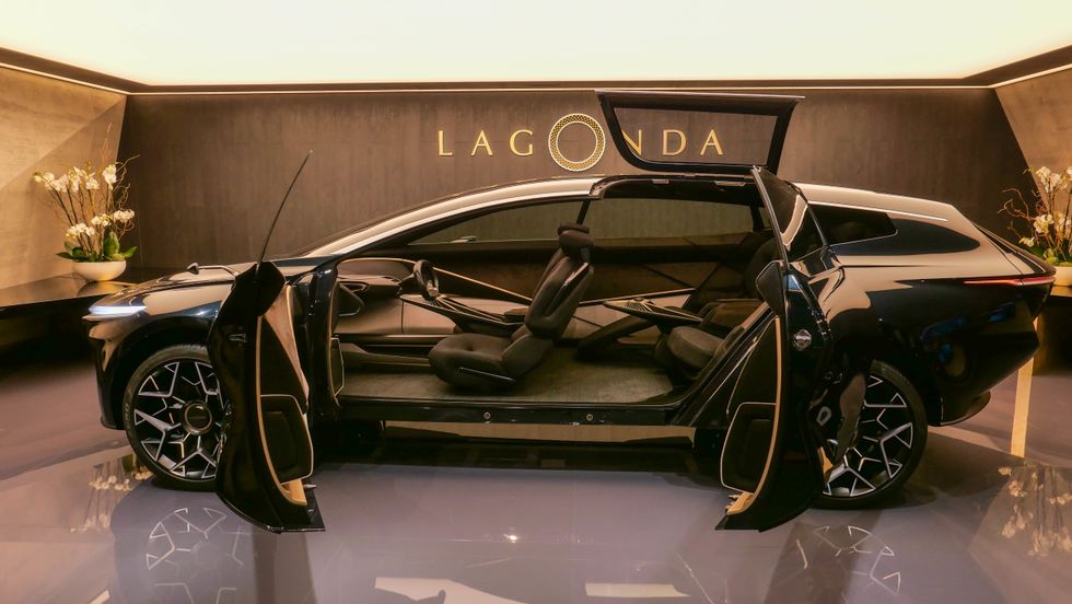 photo of Lagonda at the Geneva Auto Show