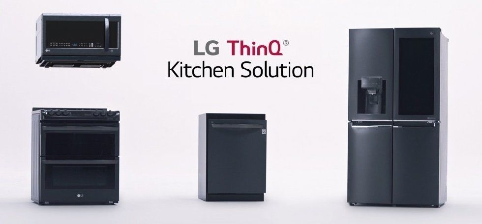 Photo of LG smart kitchen appliances