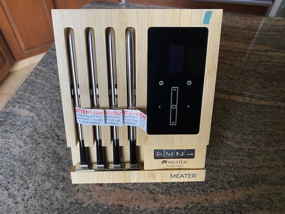 photo of Meater Block on a countertop