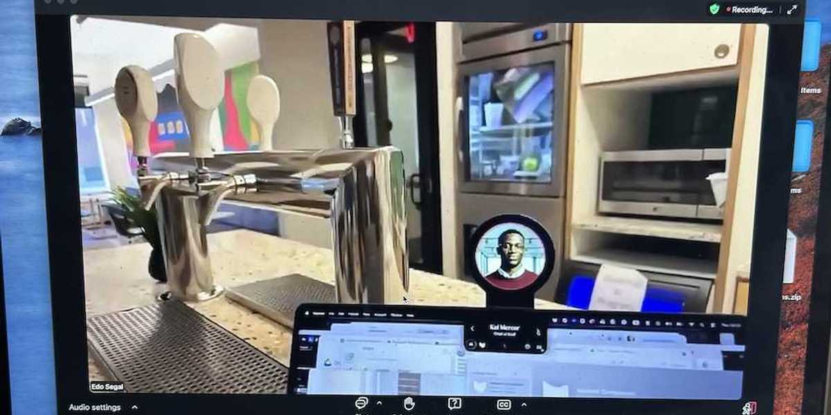 Photo of Napster View on a MacBook Pro Screen