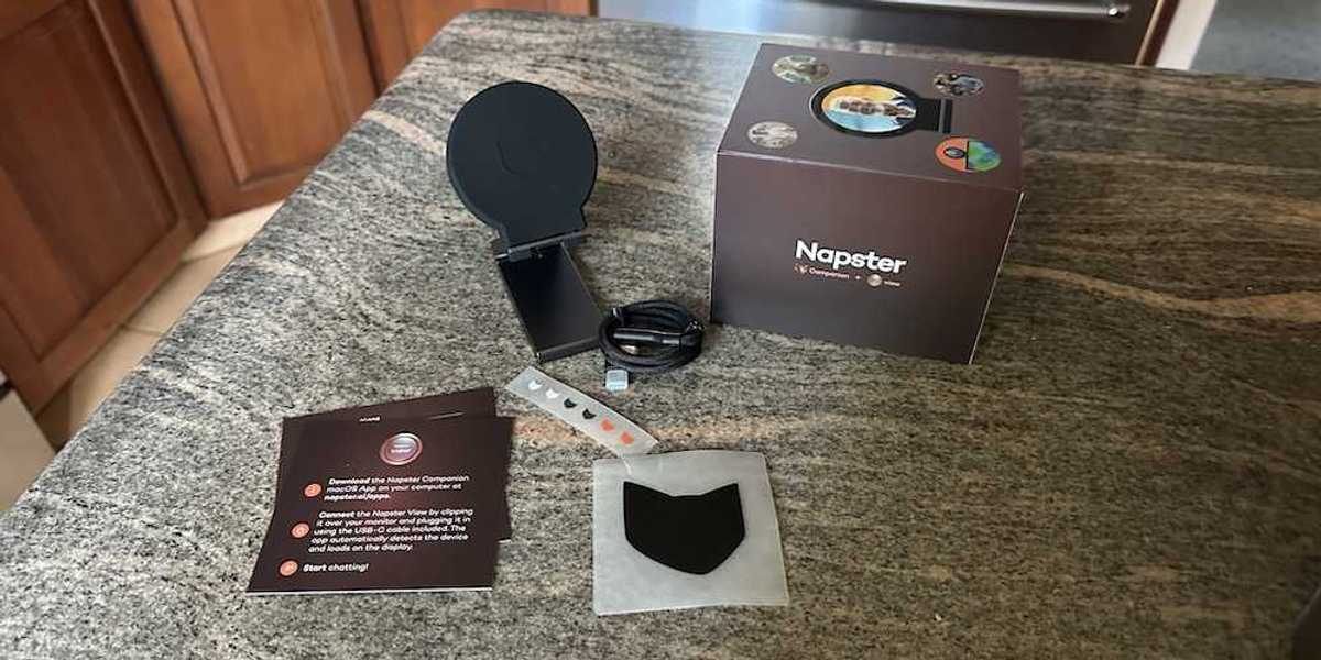 photo of Napster View Unboxed