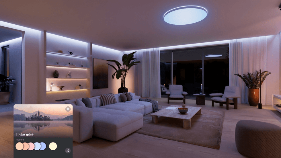 photo of Philips Hue SpatialAware Lake Mist color